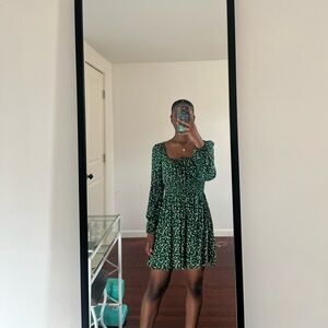 Green dress